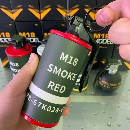 战术M18烟雾手榴弹整蛊户外模型