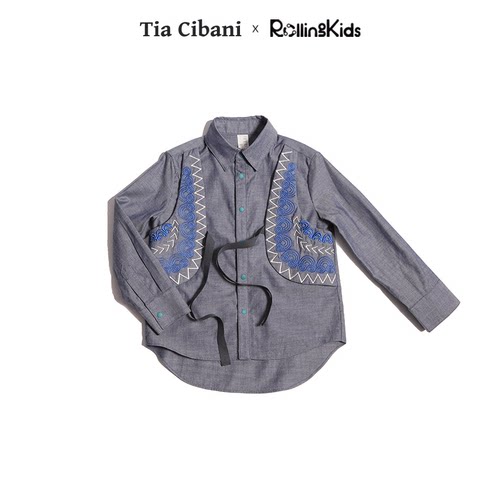 Tia Cibani 儿童长袖衬衫 丨RollingKids