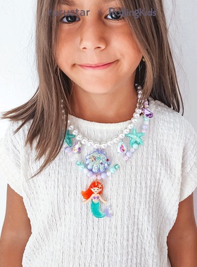 rurustar 儿童项链手链戒指百搭仿珍珠女童首饰饰品丨RollingKids