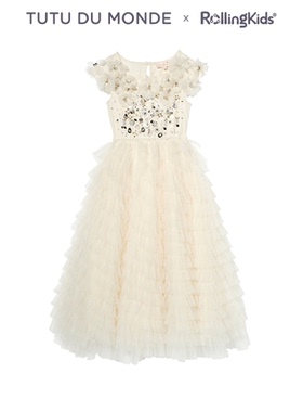 TUTU DU MONDE 女童公主风亮片网纱连衣裙蛋糕裙丨RollingKids