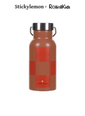 Sticky Lemon 儿童水杯棋盘格子系列保温杯复古小巧丨RollingKids