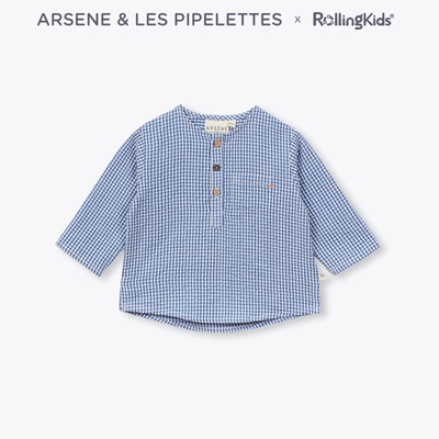 ARSENE & LES PIPELETTES 简约休闲圆领长袖T恤儿童丨RollingKids
