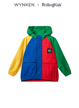 WYNKEN 儿童外套男女通休闲百搭连帽上衣春秋丨RollingKids