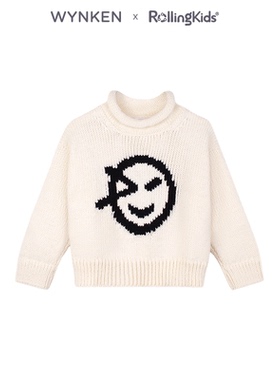 WYNKEN 儿童毛衣男女童时尚百搭休闲套头针织衫丨RollingKids