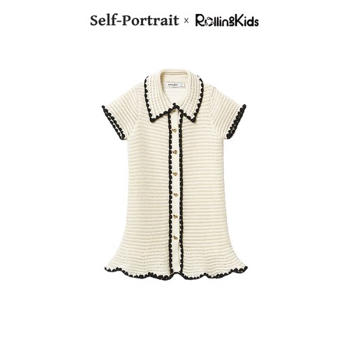 Self-Portrait 女童甜美连衣裙温婉气质丨RollingKids