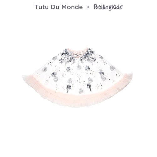 Tutu Du Monde 蕾丝披肩斗篷女童百搭薄款披肩装饰丨RollingKids