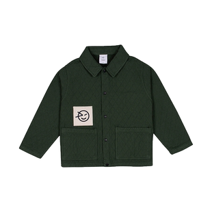 WYNKEN 儿童军绿色夹克外套上衣丨RollingKids