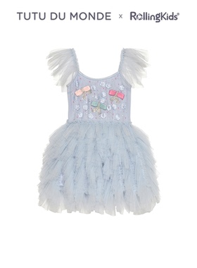 TUTU DU MONDE 女童网纱连衣裙亮片公主裙生日礼服丨RollingKids