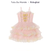 TUTU RollingKids 女童吊带连衣裙儿童蓬蓬网纱蛋糕裙 MONDE