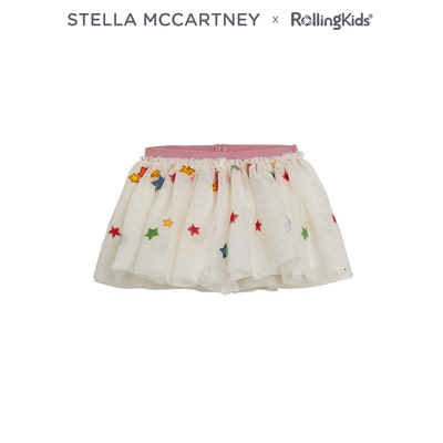 STELLA MCCARTNEY 甜美星星网纱半身裙蛋糕裙百搭丨RollingKids