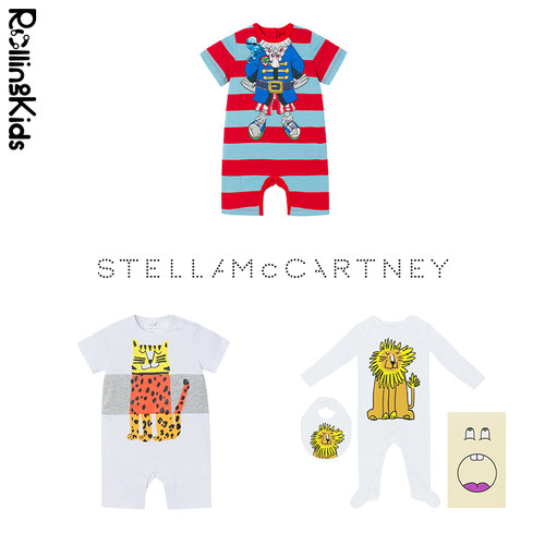 Stella McCartney Kids 婴儿连体衣宝宝爬服 | RollingKids