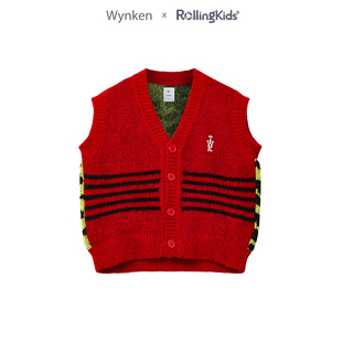 WYNKEN 儿童马甲男女童时尚百搭休闲上衣春秋丨RollingKids
