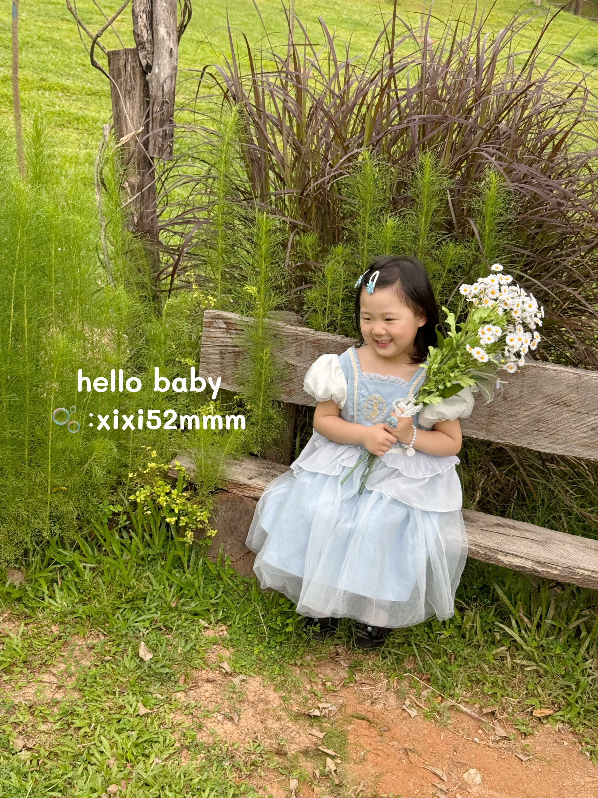 日单小木马cottoli可爱艾莎公主连衣裙女宝短袖刺绣爱沙迪士尼泡