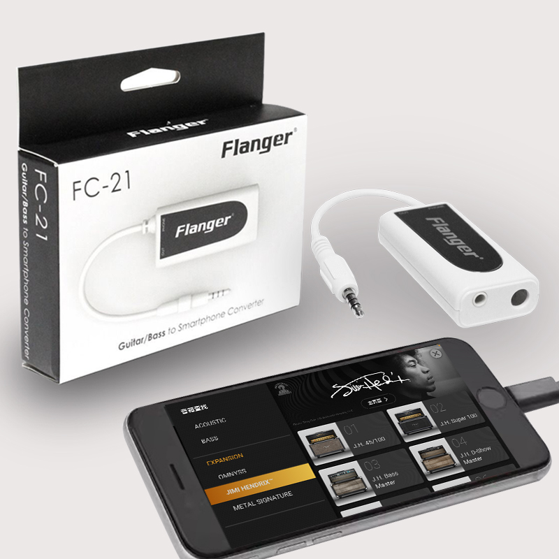 irig二代Flanger FC-21手机内录声卡 iPhone ipad软件效果器声卡