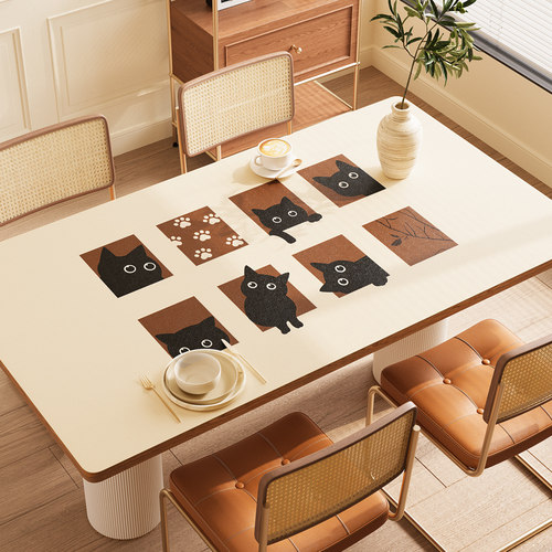 弥娆简约小清新餐桌垫环保硅胶