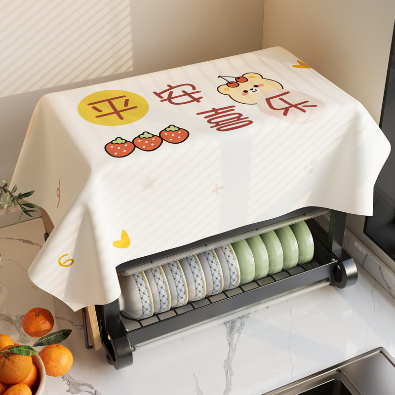 2025新款厨房碗碟沥水架防尘盖布餐盘置物架万能盖巾洗碗机微波炉,居家布艺,万能盖巾,淘宝优惠券,粉丝福利购,淘宝优惠卷