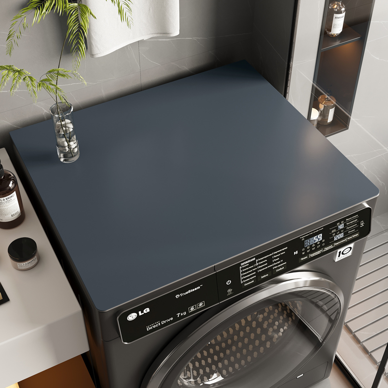 洗衣机保护垫轻奢高级感有机硅防水盖布防尘防晒盖巾柜顶保护垫子