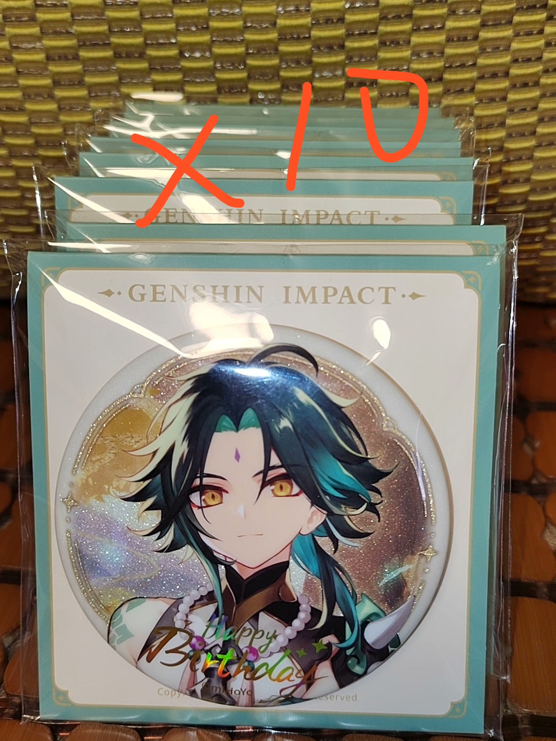 Genshin Impact Badge - China Exclusive - China Exclusive Anime Merch