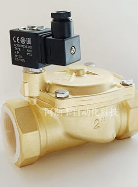 SCG238F016 SCG238F017 SCG238F018两位两通黄铜电磁阀SCG238E018