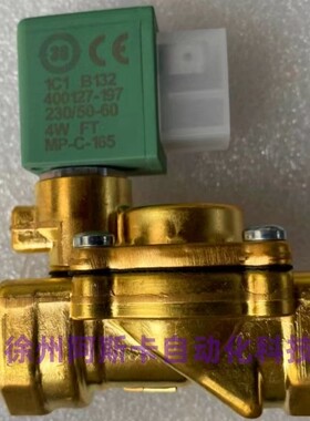 SCXE238D002 SCE238D001 两位两通先导式电磁阀 黄铜 DN10