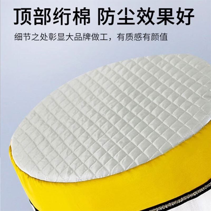 圆柱体加厚保护罩蕾丝圆型圆形柜机空调防尘罩立地式落地空调云逸