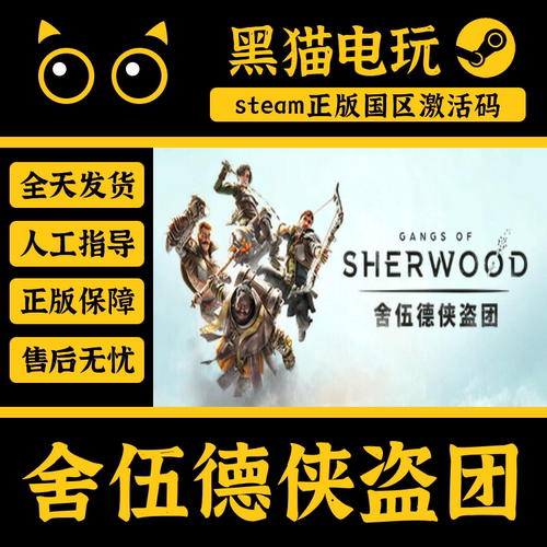steam舍伍德侠盗团游戏激活码