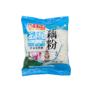 唐纳兹未添加蔗糖藕粉西湖莲藕粉羹营养早餐冲饮速食代餐25g一包