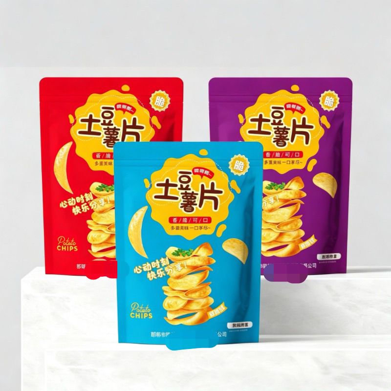 土豆薯片番茄牛肉麻辣多口味混搭小吃休闲解馋散装袋装零食追剧好
