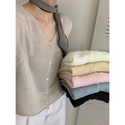 小个子秋款针织开衫43