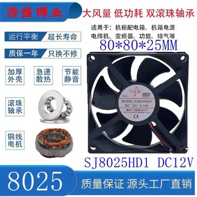 SANJUSJ8025HD2变频器散热风扇
