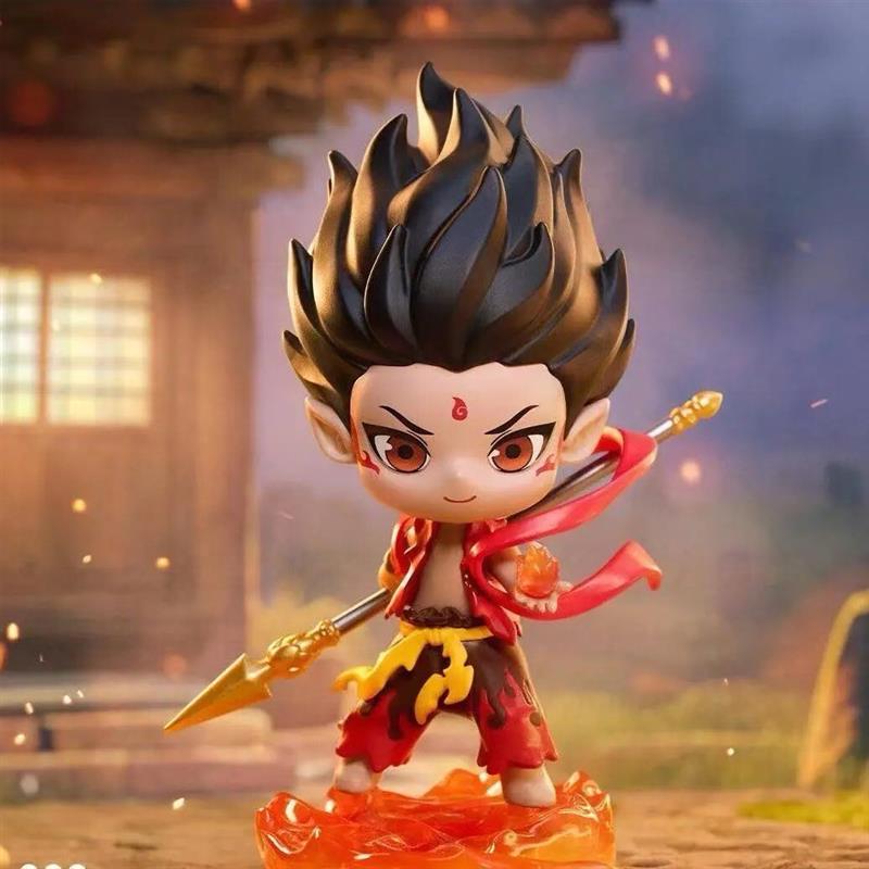 哪吒之魔童闹海天生羁绊系列潮玩盲盒手办桌面装饰摆件儿童玩具