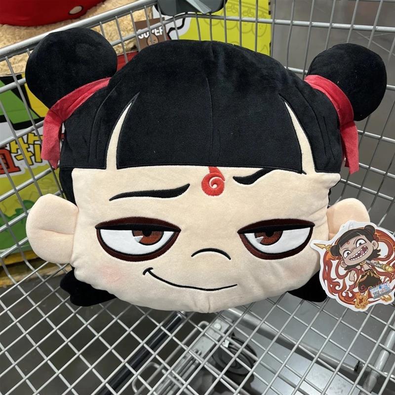 山姆同款哪吒敖丙抱枕午睡靠枕魔童闹海公仔玩偶礼物纪念品周边