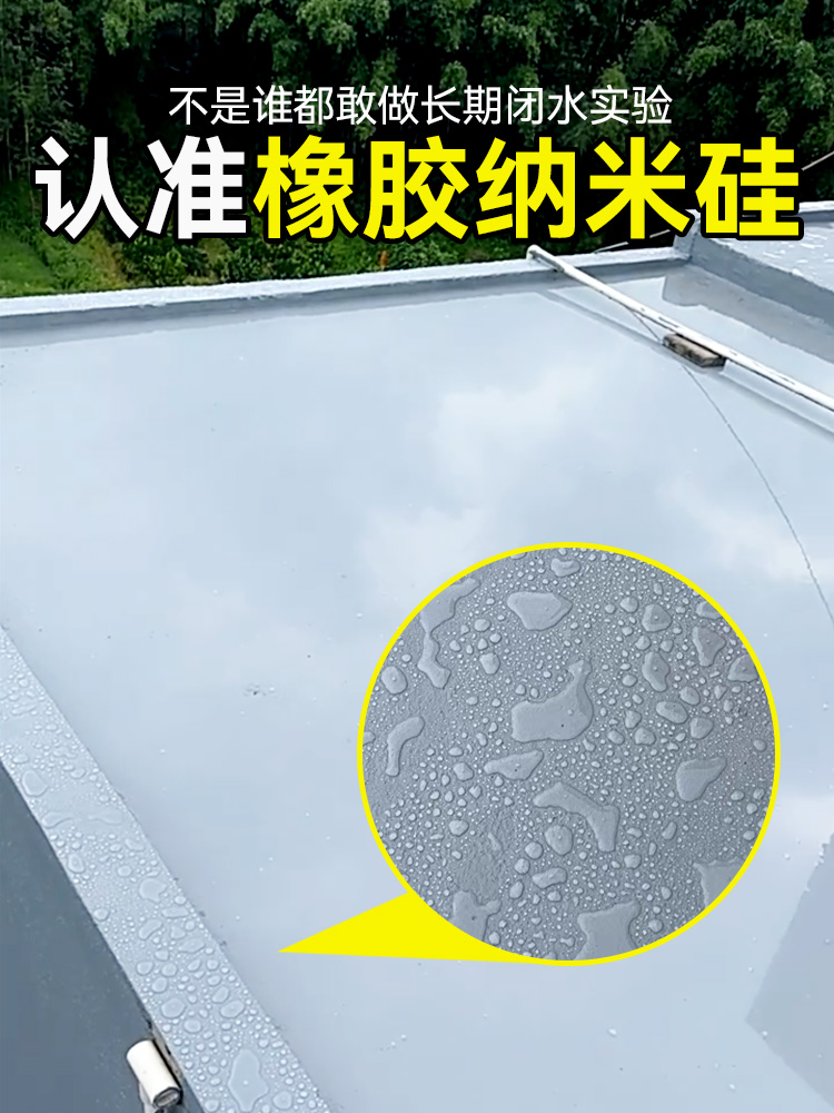 刺桐花屋顶防水补漏涂料卷材楼房顶堵漏王平房裂缝漏水液体防漏胶