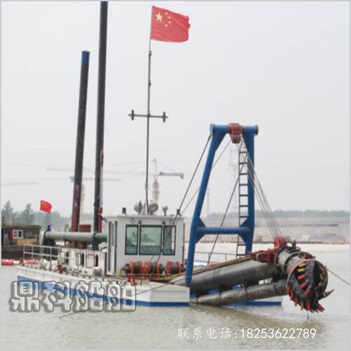 湖船北绞吸挖泥生产家中小型清淤式船抽沙PCF船河道挖泥厂船可定