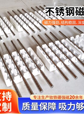 厂家定制磁力棒 不锈钢磁棒 除铁强磁棒13000GS磁力棒 工业磁力棒