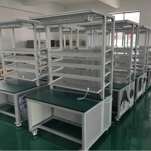 天津欧工业多功能型防静电铝944材标组装打包装台配维修台