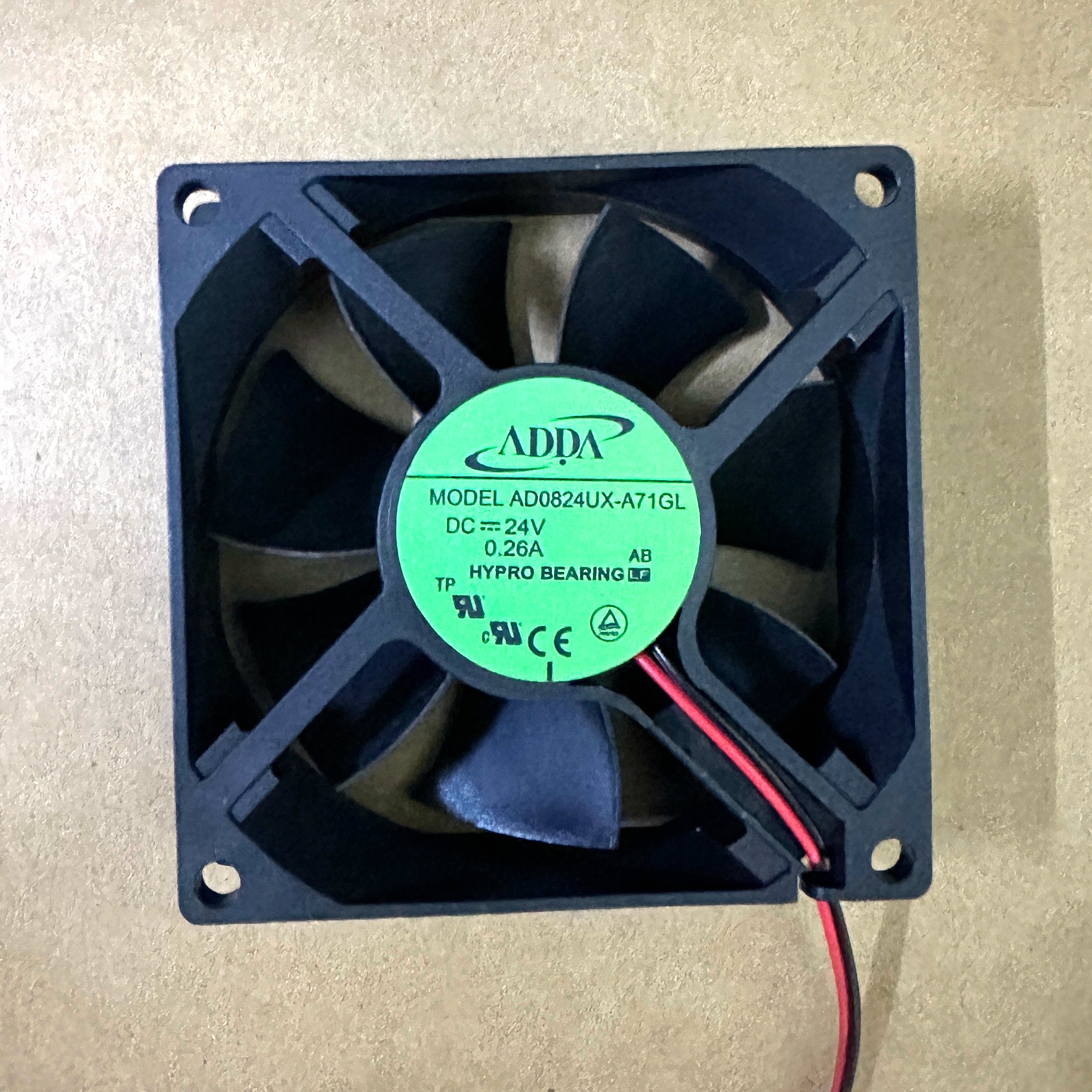 ADDA24V0.26A8025双滚珠风扇