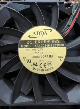 协禧ADDA AS12012MB389B00全新原装ADDA 12038 DC24V散热风机风扇