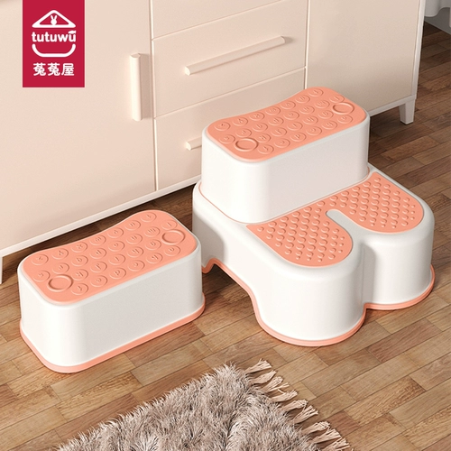 Детская нескользящая гигиеническая подставка для ног, детский туалет с лестницей для умывания