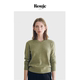 现货 Rouje Life羊毛毛衣女秋冬新款 韩版 高级感宽松V领针织衫