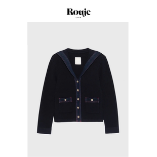 Life 法S 水手领开衫 百搭经典 Rouje 春季 翻领针织外套 现货