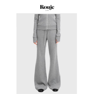 Life赵露思同款 Rouje 醋酸羊毛分割结构显瘦休闲运动套装 现货