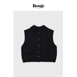 西班牙马甲25春季 Life时髦精 Rouje 简约百搭针织小背心 现货
