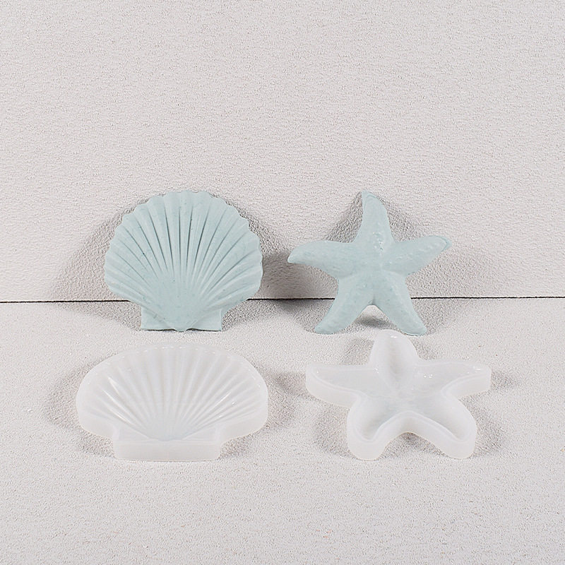 海洋系列海星贝壳硅胶模具diy石