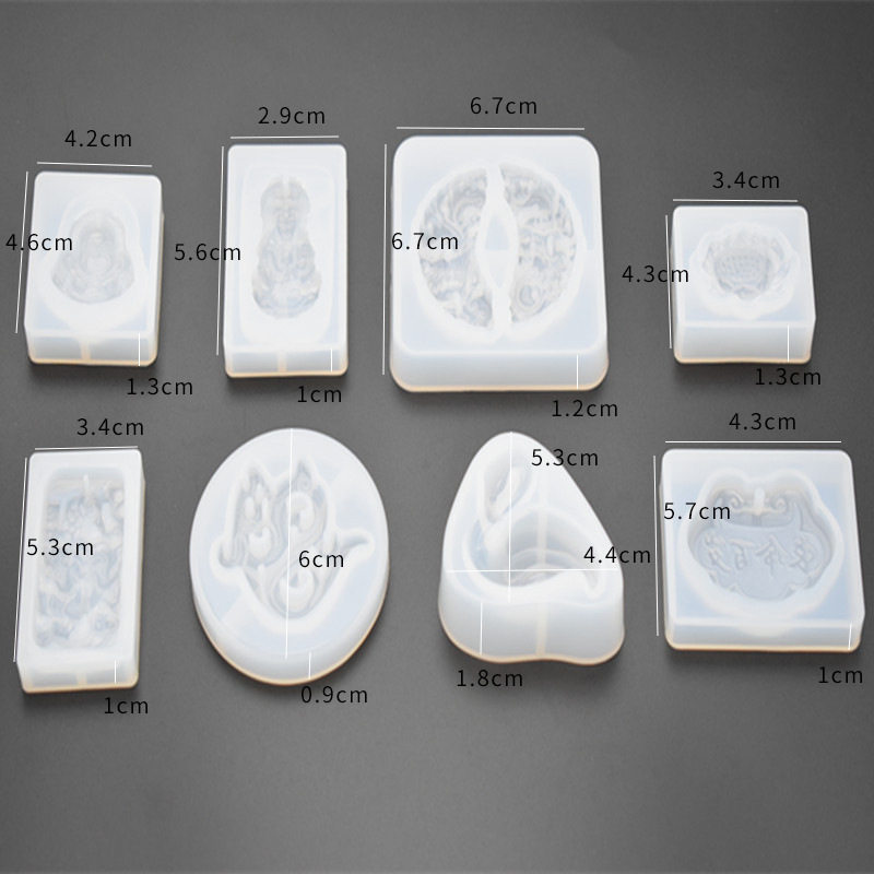 硅胶模具DIY手工水晶滴胶材料龙