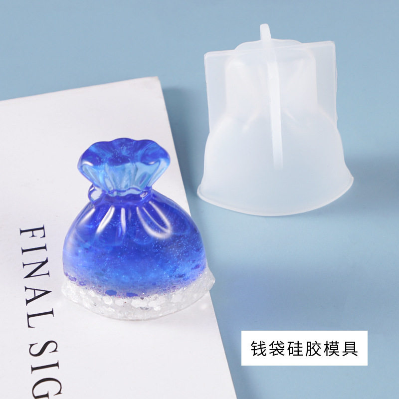 diy水晶滴胶模具钱袋福袋创意发