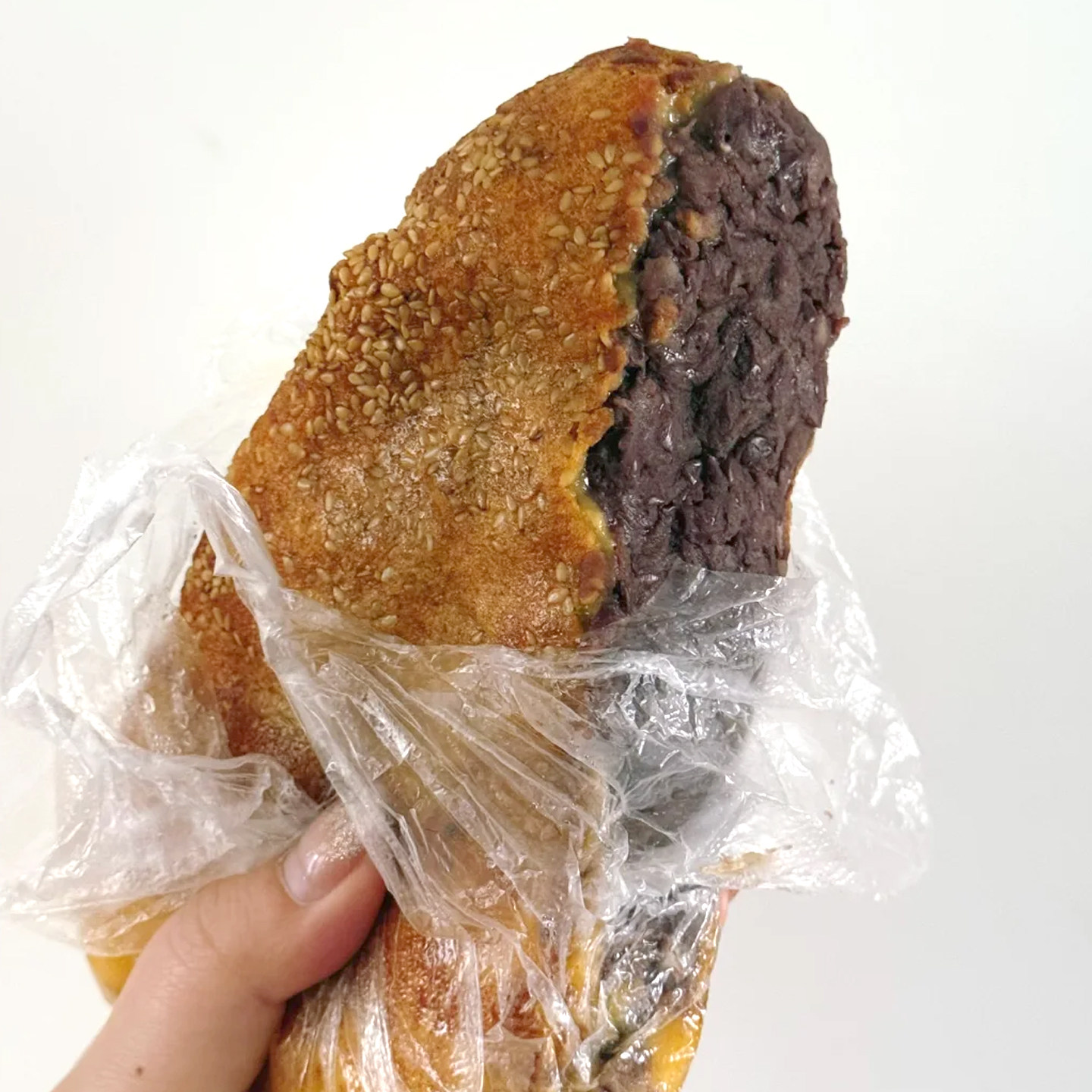 小红帽红豆饼手工大黄米豆沙夹馅粘火勺中式速东速食早餐代餐面食