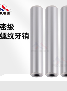 带牙销钉内螺纹合销精密攻牙销5 6 8 10 12 16 MLP 定位销 圆柱销