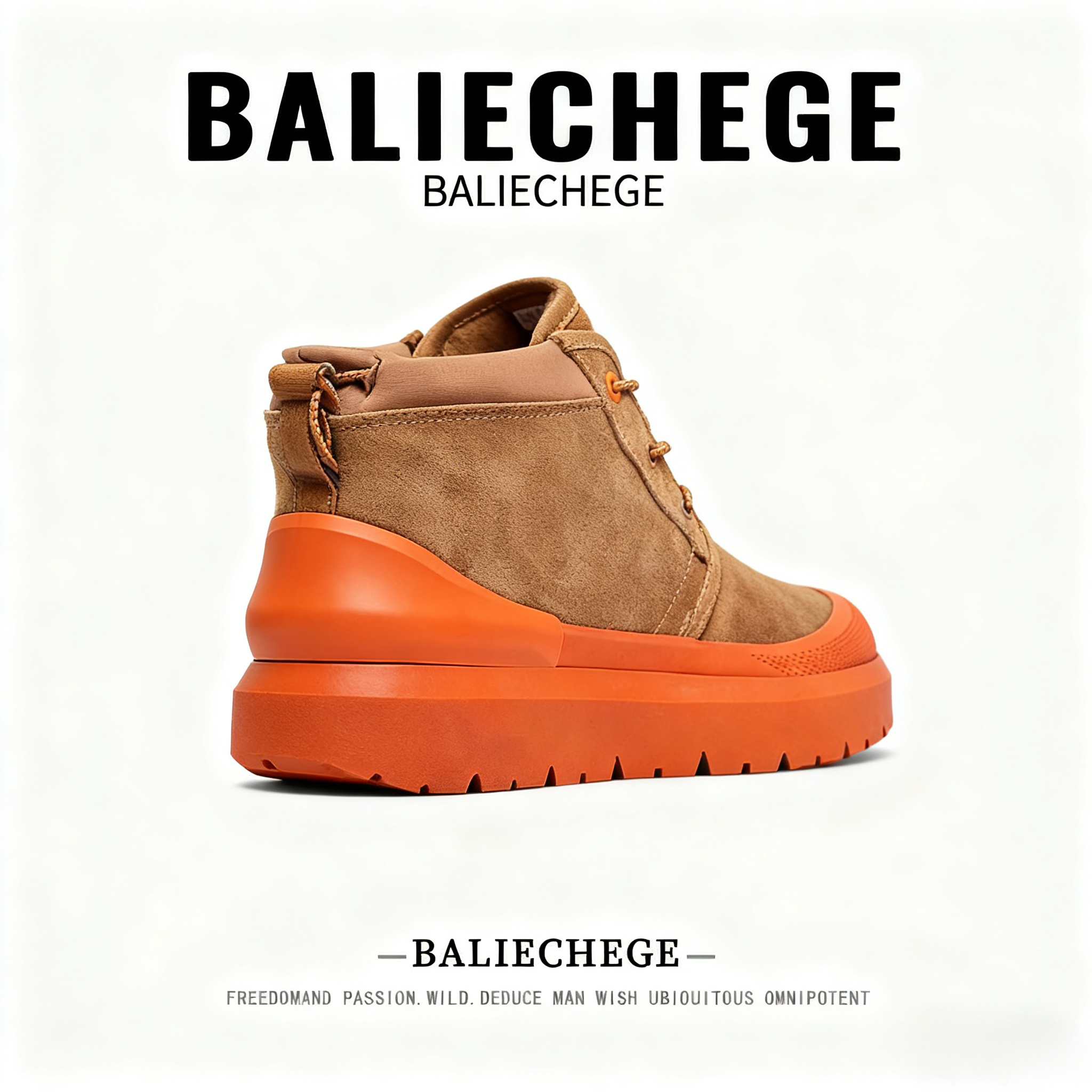 【法国BALIECHEGE专柜】冬季加绒加厚保暖棉鞋休闲时尚雪地靴