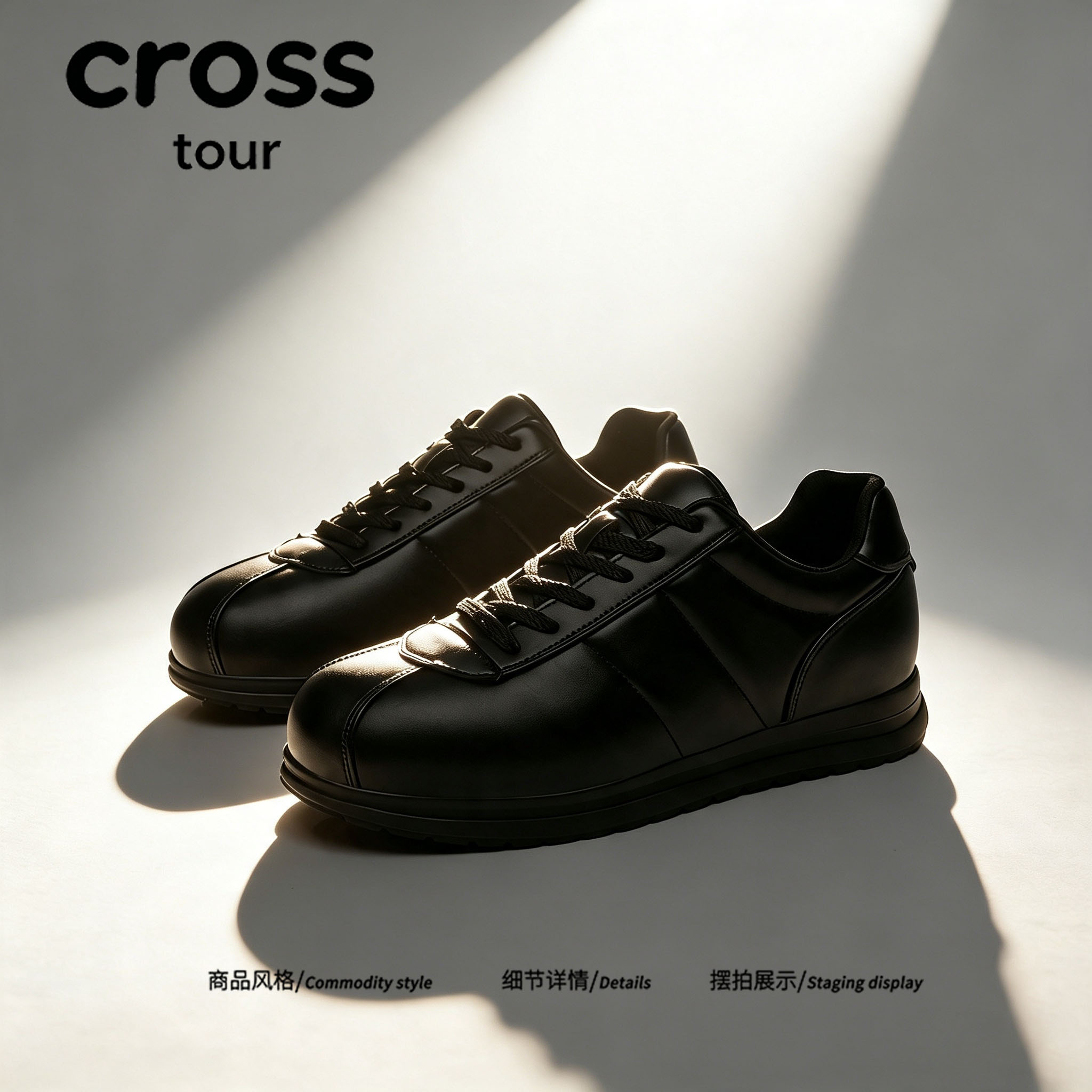 【光摇疏影】Cross tour简约休闲ins风软底轻便通勤逛街百搭潮鞋